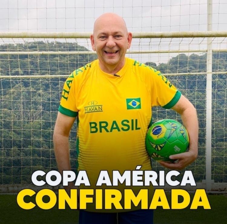 Havan anuncia patrocínio em transmissão da Copa América