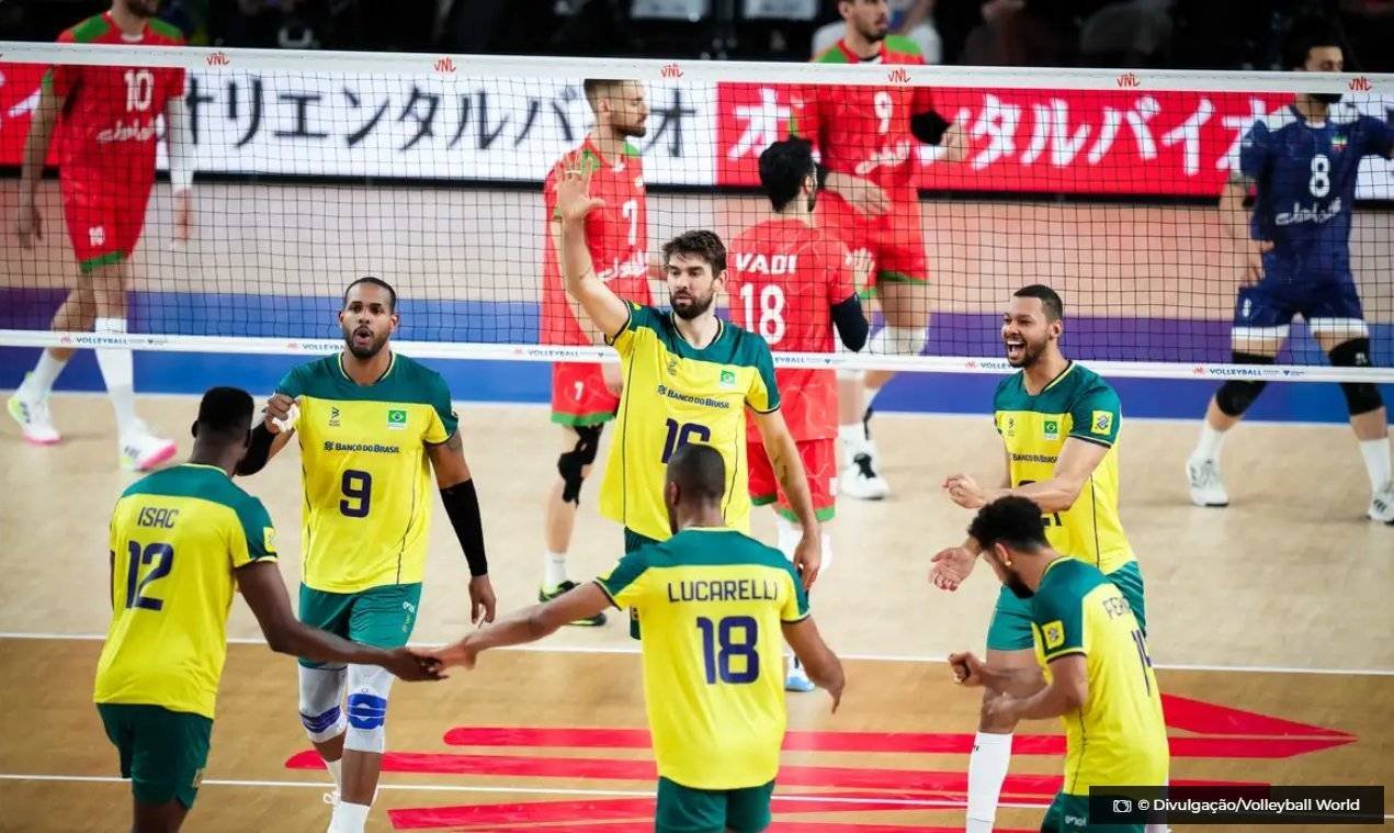 brasil-oscila,-mas-vence-ira-na-liga-das-nacoes-de-volei-masculino